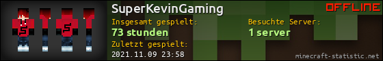 Benutzerleisten 560x90 für SuperKevinGaming