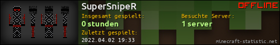 Benutzerleisten 560x90 für SuperSnipeR