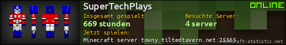 Benutzerleisten 560x90 für SuperTechPlays