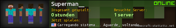 Benutzerleisten 560x90 für Superman__