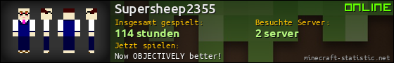 Benutzerleisten 560x90 für Supersheep2355