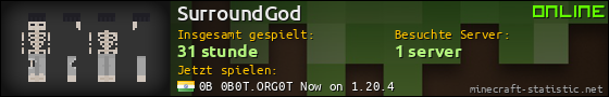 Benutzerleisten 560x90 für SurroundGod