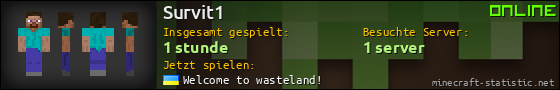 Benutzerleisten 560x90 für Survit1
