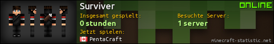 Benutzerleisten 560x90 für Surviver