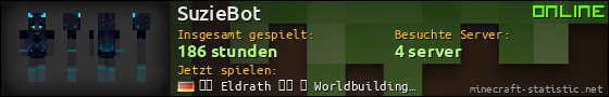 Benutzerleisten 560x90 für SuzieBot