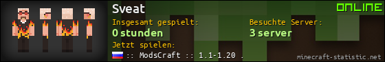 Benutzerleisten 560x90 für Sveat
