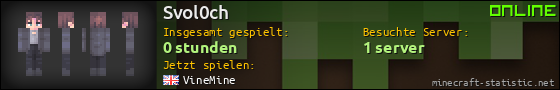 Benutzerleisten 560x90 für Svol0ch