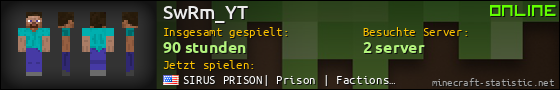 Benutzerleisten 560x90 für SwRm_YT