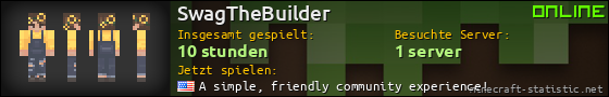 Benutzerleisten 560x90 für SwagTheBuilder