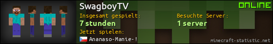 Benutzerleisten 560x90 für SwagboyTV