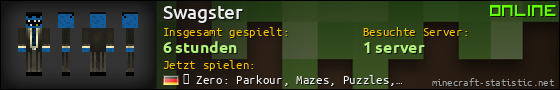 Benutzerleisten 560x90 für Swagster