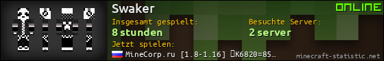Benutzerleisten 560x90 für Swaker