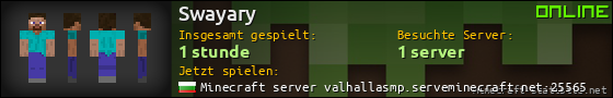 Benutzerleisten 560x90 für Swayary