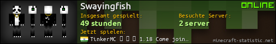 Benutzerleisten 560x90 für Swayingfish