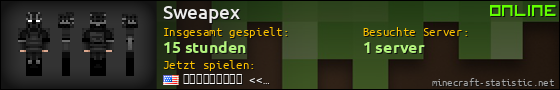 Benutzerleisten 560x90 für Sweapex