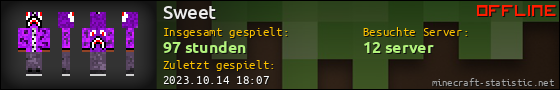 Benutzerleisten 560x90 für Sweet