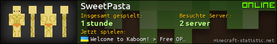 Benutzerleisten 560x90 für SweetPasta