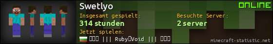 Benutzerleisten 560x90 für Swetlyo