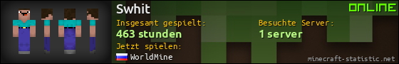 Benutzerleisten 560x90 für Swhit