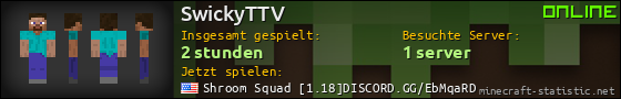 Benutzerleisten 560x90 für SwickyTTV