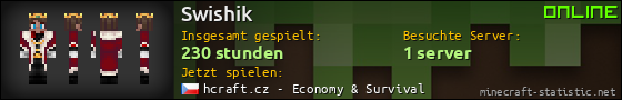 Benutzerleisten 560x90 für Swishik