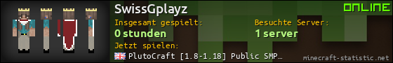 Benutzerleisten 560x90 für SwissGplayz