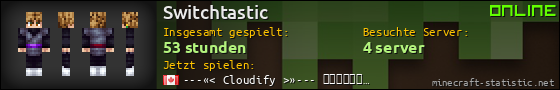 Benutzerleisten 560x90 für Switchtastic