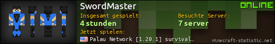 Benutzerleisten 560x90 für SwordMaster