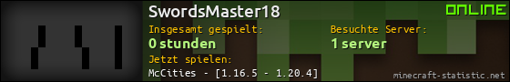 Benutzerleisten 560x90 für SwordsMaster18