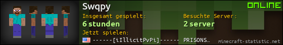Benutzerleisten 560x90 für Swqpy