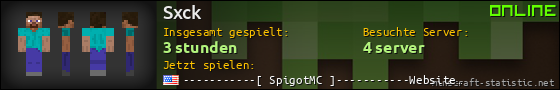 Benutzerleisten 560x90 für Sxck
