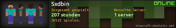 Benutzerleisten 560x90 für Sxdbin