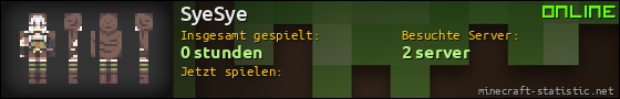 Benutzerleisten 560x90 für SyeSye