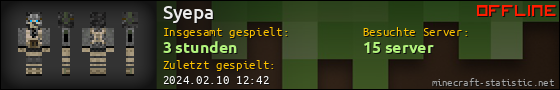 Benutzerleisten 560x90 für Syepa