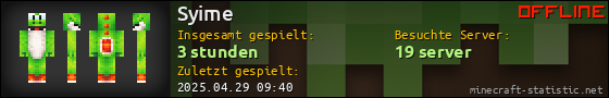 Benutzerleisten 560x90 für Syime