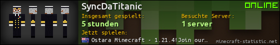 Benutzerleisten 560x90 für SyncDaTitanic