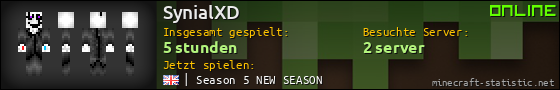 Benutzerleisten 560x90 für SynialXD