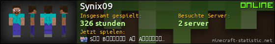 Benutzerleisten 560x90 für Synix09