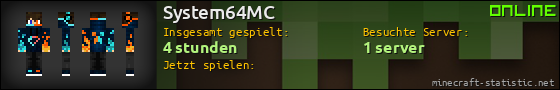 Benutzerleisten 560x90 für System64MC