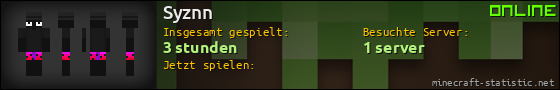 Benutzerleisten 560x90 für Syznn