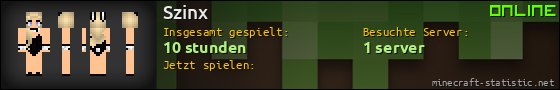 Benutzerleisten 560x90 für Szinx