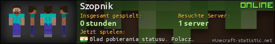 Benutzerleisten 560x90 für Szopnik