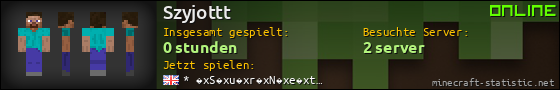 Benutzerleisten 560x90 für Szyjottt
