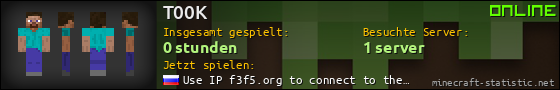 Benutzerleisten 560x90 für T00K