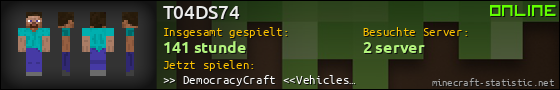 Benutzerleisten 560x90 für T04DS74