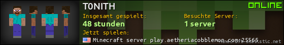 Benutzerleisten 560x90 für T0NITH