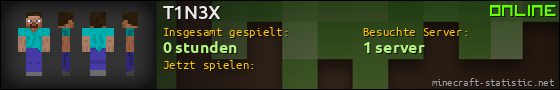 Benutzerleisten 560x90 für T1N3X