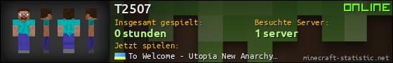 Benutzerleisten 560x90 für T2507
