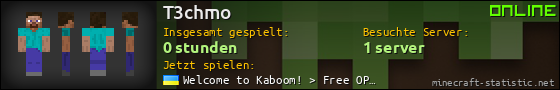 Benutzerleisten 560x90 für T3chmo