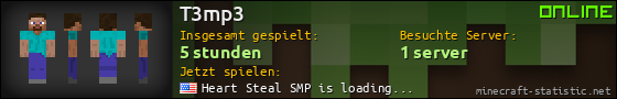 Benutzerleisten 560x90 für T3mp3